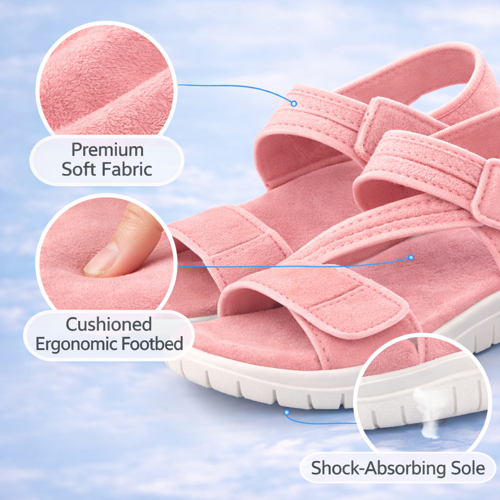 🔥2026 Summer Best Seller — Last Day Sale 50% OFF!🔥Women's Soft-Sole Orthopedic Sandals | Ultra-Comfortable Open-Toe Design